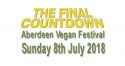 Aberdeen vegan festival 2018 final countdown